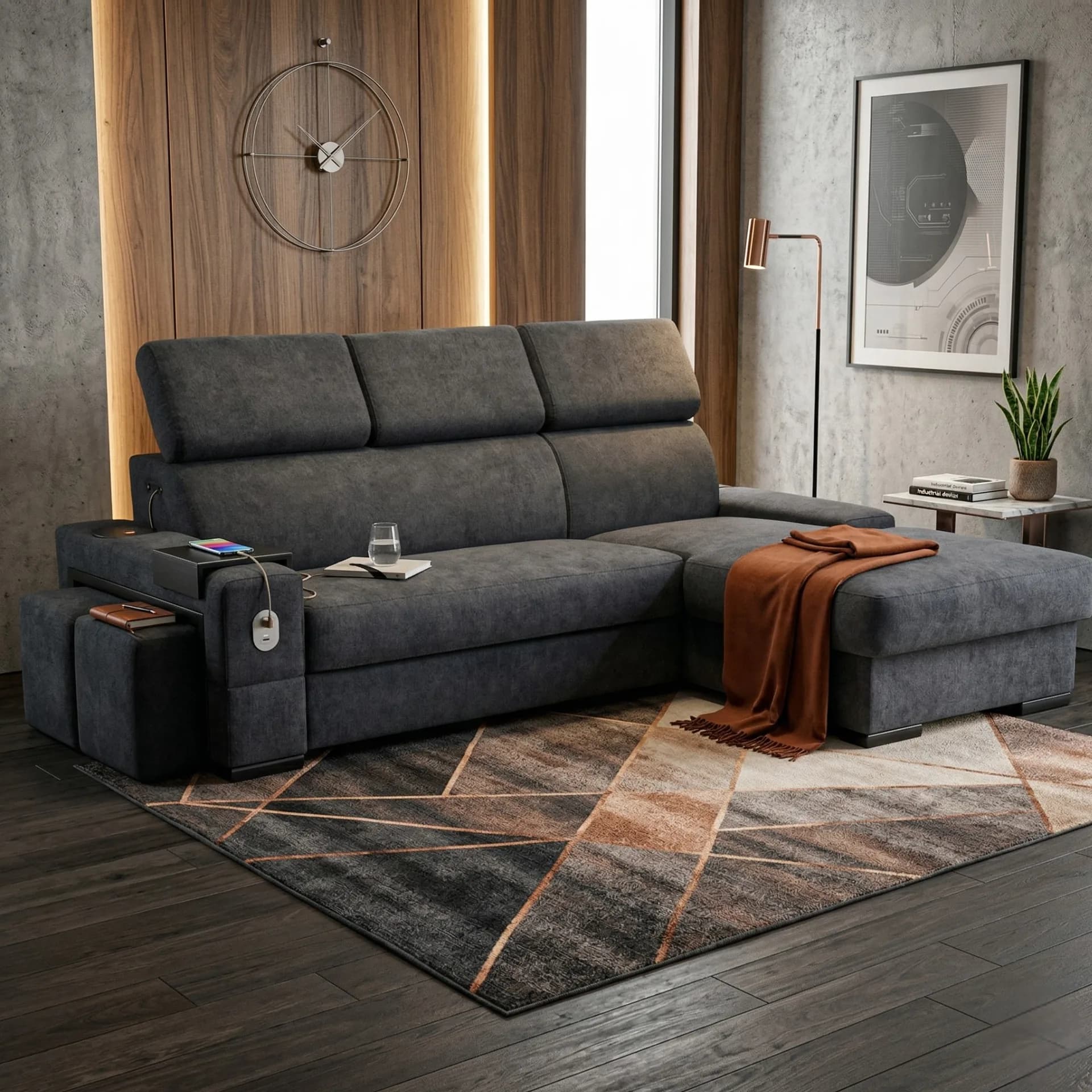Teen corner sofa